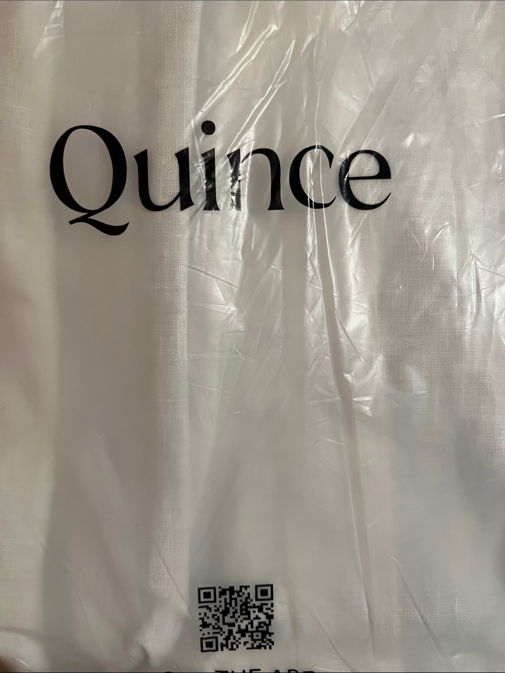 Quince Set of Textured Cotton True Blackout Curtain Panels in White - Picture 3 of 4